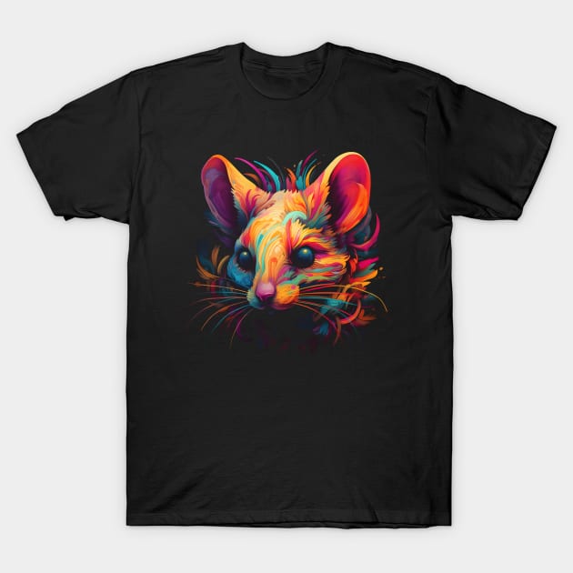 Neon Rodent #8 T-Shirt by Everythingiscute